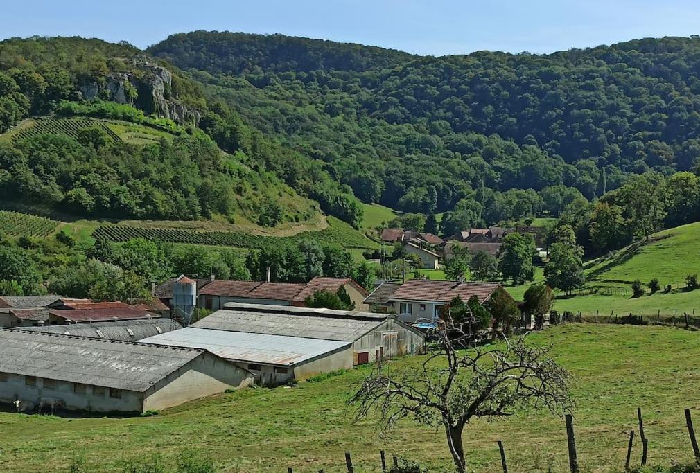Jura - Maison De Village Entiere Avec Piscine Rotalier Exteriör bild